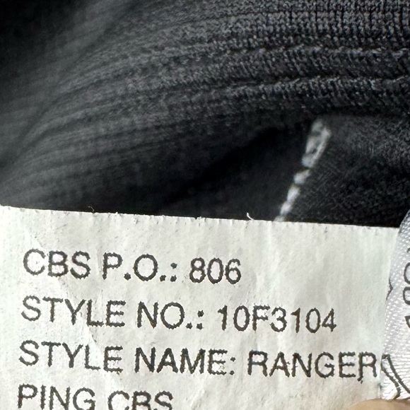 Ping Black University of Kentucky Quarter Zip Pullover w/ Blue Embroidered Logo - Picture 8 of 8